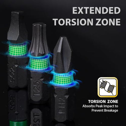 PH2-SQ2-T25 Screwdriver Bits