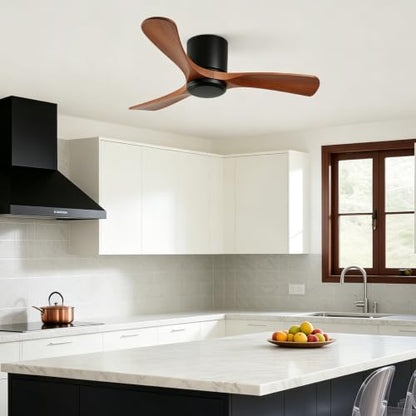 42 Inch Wood Ceiling Fan without Light