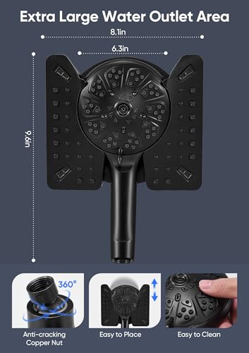 Shower Head with Handheld High Pressure