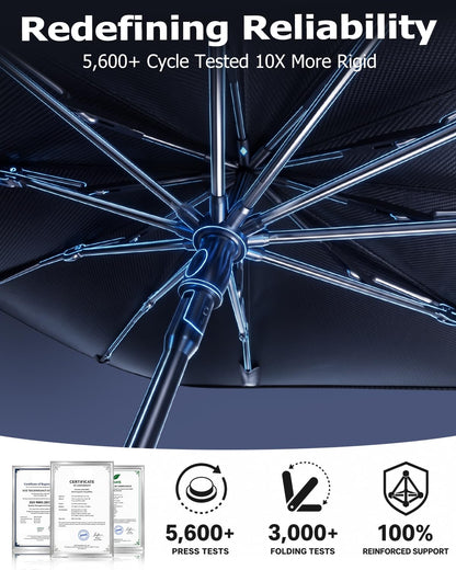 2026 Upgraded] Weektic Truck Windshield Sun Shade for F