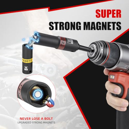 Magnetic Impact Socket Set