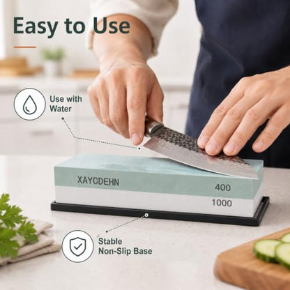 Knife Sharpening Stone Set