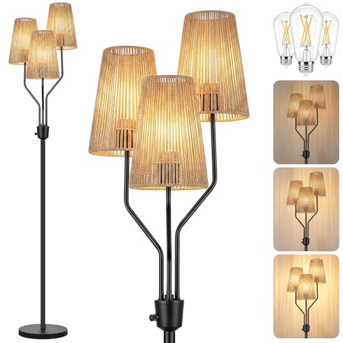 Boho 3 Light Dimmable Floor Lamp Series
