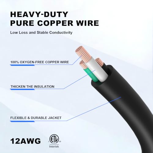 12 Gauge Outdoor Extension Cord 3 Outlet