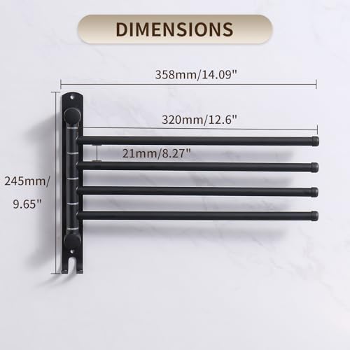 Swivel Towel Rack