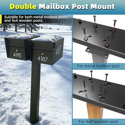 Three Mailbox Spreader Bar