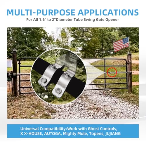 Universal Tube Gate Bracket Kit for Automatic Swing Gate Opener System