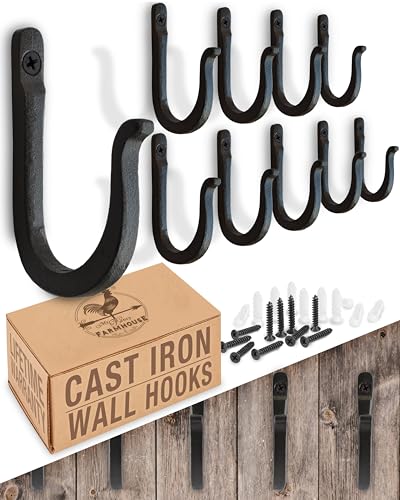 Black Cast Iron Spike 10 Pack