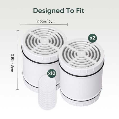 HD Multi Stage Shower Filter Replacement Cartridge for SF400 & SF500