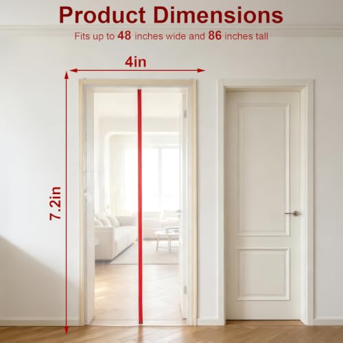 2 Pack Dust Barrier Plastic Zipper Door