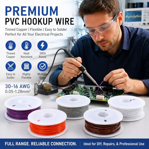 30 AWG Stranded Hook Up Wire Kit