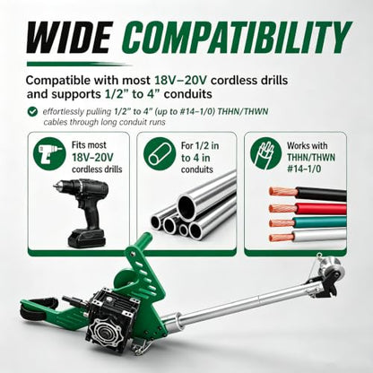 Electric Cable Puller (green)
