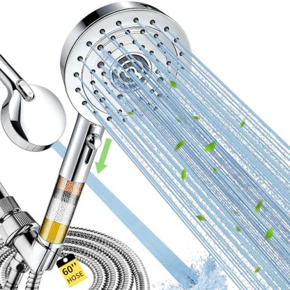 Filtered Shower Head with Handheld