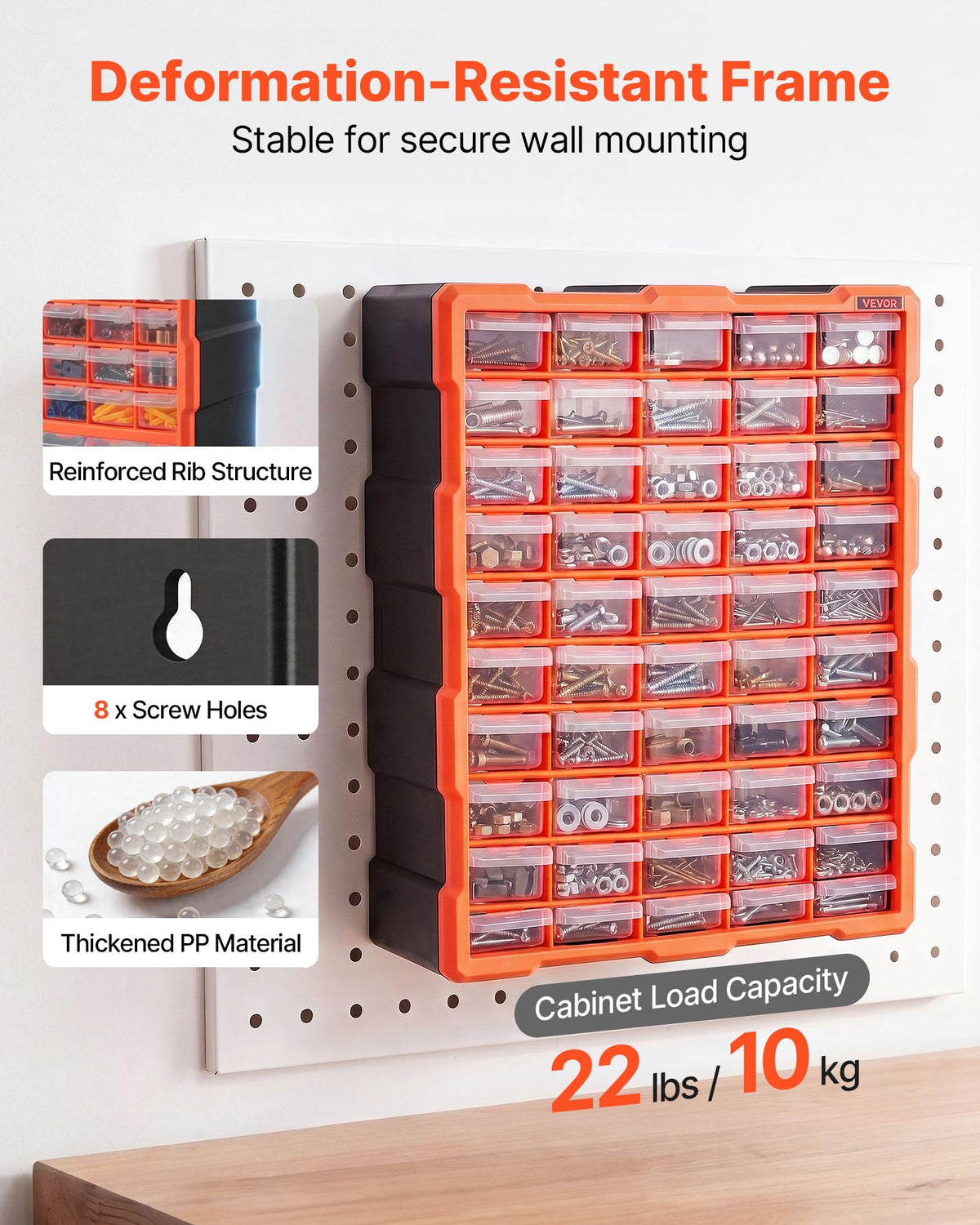 60 Drawer Storage Organizer (60-Drawers)