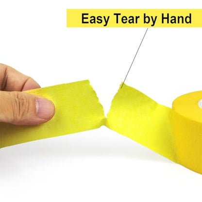 1.5 Inch Wide Masking Tape (Yellow)