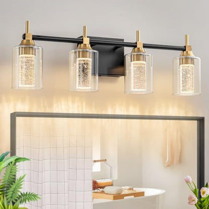 Modern Bathroom Vanity Light with 3 Color Modes