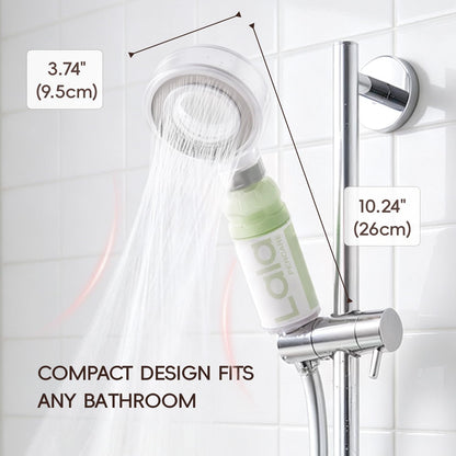 High Pressure Aromatherapy Filtered Shower Head with Handheld (Jasmine Rain set)