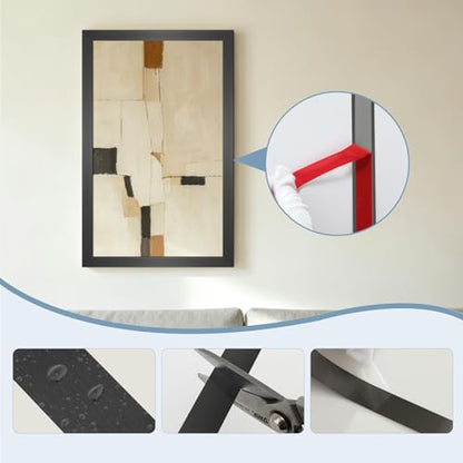 Brushed Black Metalized Finish Molding Trim