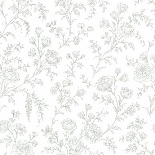 Farmhouse Floral Wallpaper Collection