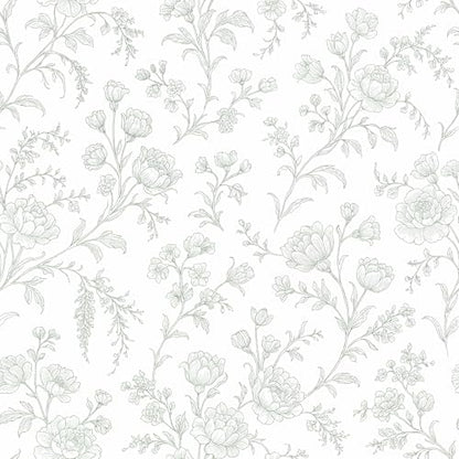 Farmhouse Floral Wallpaper Collection