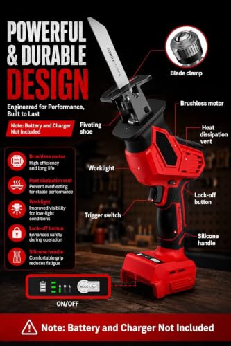 Cordless Reciprocating Saw