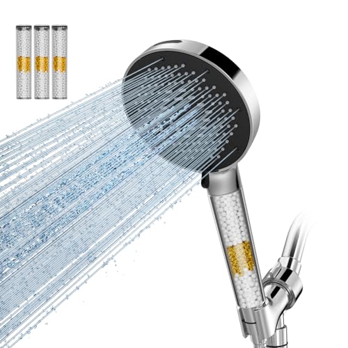 High Pressure Filtered Handheld Shower Head 9 Spray