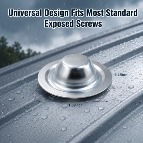 Metal Screw Roof Caps