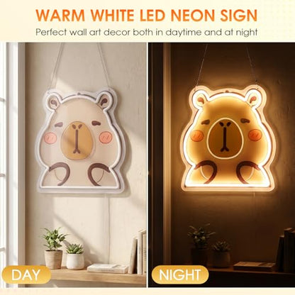 Animal Themed Neon Signs for Kids Room Decor