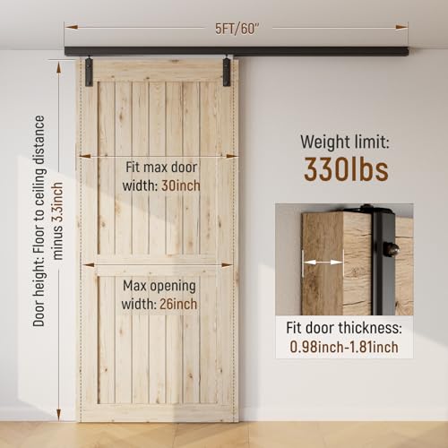 Ceiling Mount Box Rail Barn Door Hardware Heavy Duty Sliding Barn Door Track