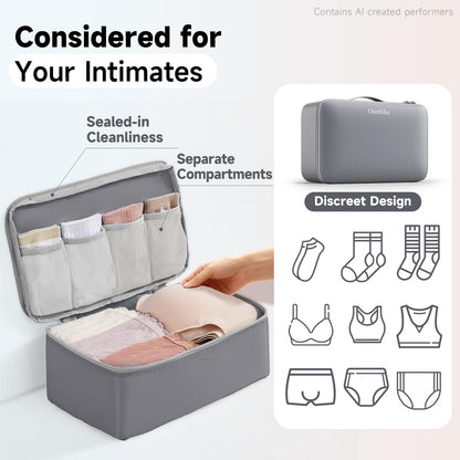 Packing Cubes for Travel (04 Gray)