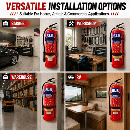 Fire Extinguisher Wall Mount Bracket