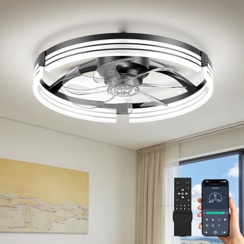 Ceiling Fans with Lights and Remote