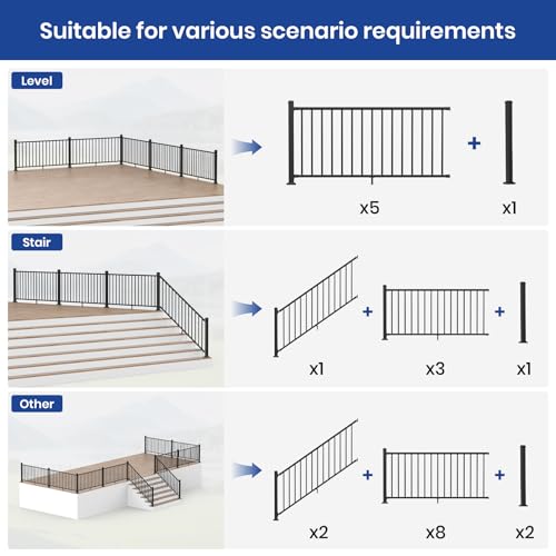 Aluminum Deck Railing Kits
