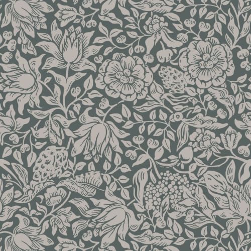 Floral Peel and Stick Wallpaper Vintage William Morris Contact Paper