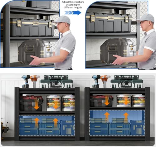 3 Tier Heavy Duty Storage Shelves Unit