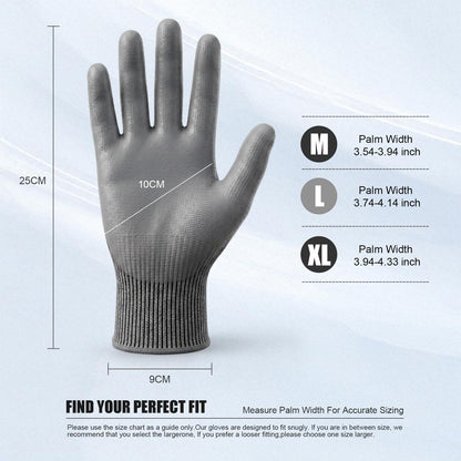 A7 Cut Resistant Work Gloves (Large)