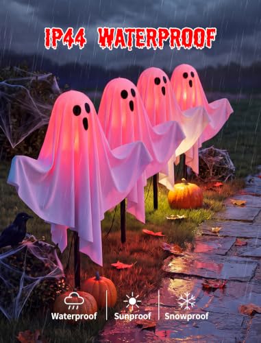 Halloween Ghost Pathway Lights Outdoor