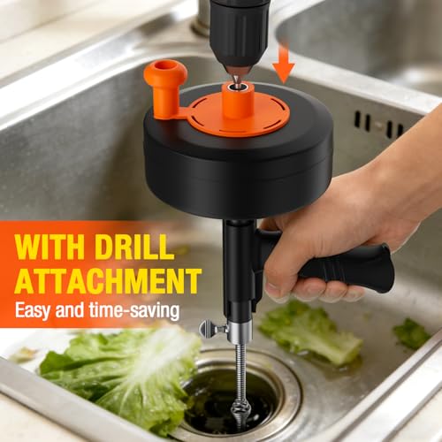 25 Feet Heavy Duty Drain Auger