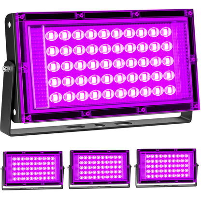 50w 4 Pack Black Light