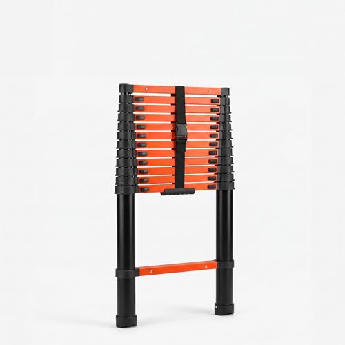 Iron Telescoping Ladder 12.5FT 300lb