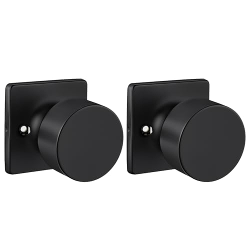 Black Door Knobs