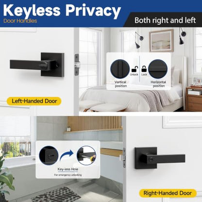 Keyed Entry Door Knob with Lock