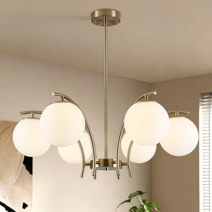 Modern Sputnik Chandelier for Dining Room Light Fixture