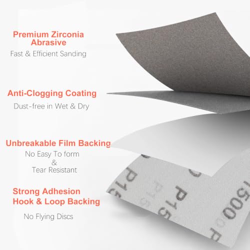 6 Inch Film Sanding Discs
