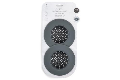 Core Home Silicone Anti Clogging Kitchen in Sink Strainer 2.75" Diameter