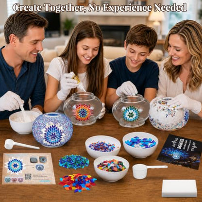 DIY Turkish Mosaic Lamp Kit