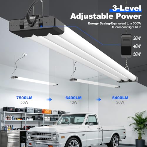 LED Shop Lights 4FT 7500LM
