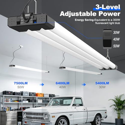 LED Shop Lights 4FT 7500LM