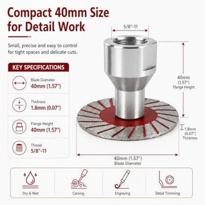 1.57 Diamond Saw Blades Set