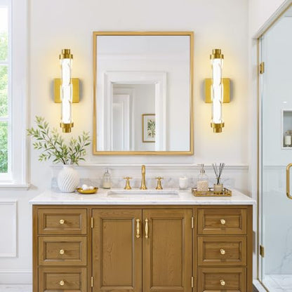 Wall Sconces Set of Two (Gold / 16-Inch-2Pack)